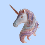 Mystic Unicorn Lab Diamond Brooch