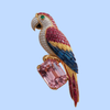 Pink Radiance Parrot Lab Diamond Brooch