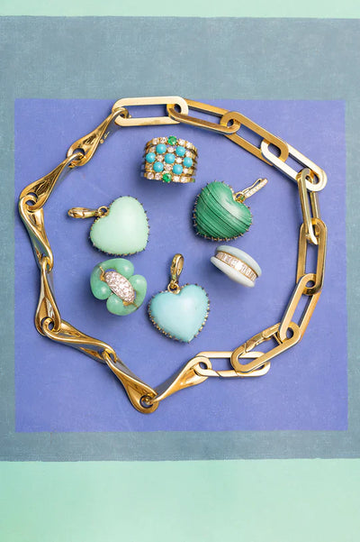 Victorian Heart Charm