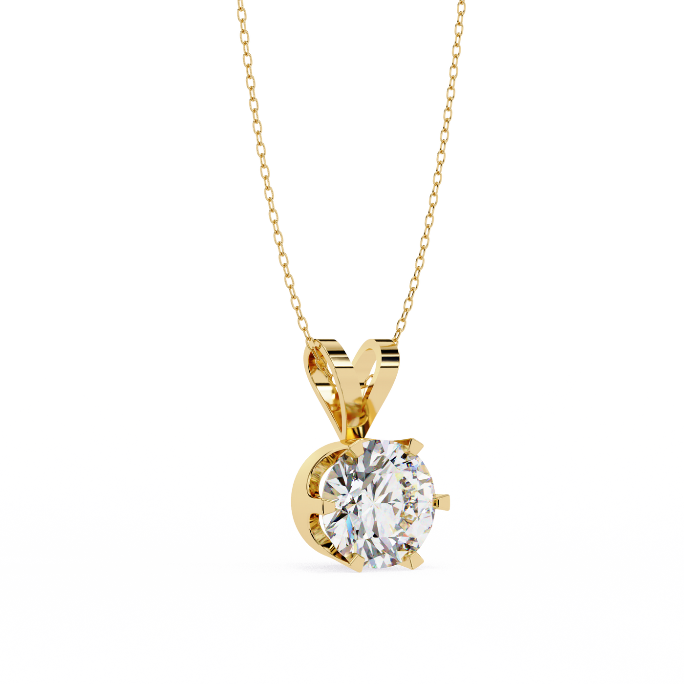 Timeless Minimalism Ethical Lab Grown Diamond Pendants