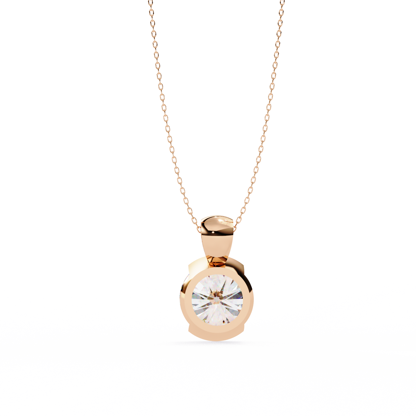 Refined Radiance Contemporary Lab Diamond Necklace Designs