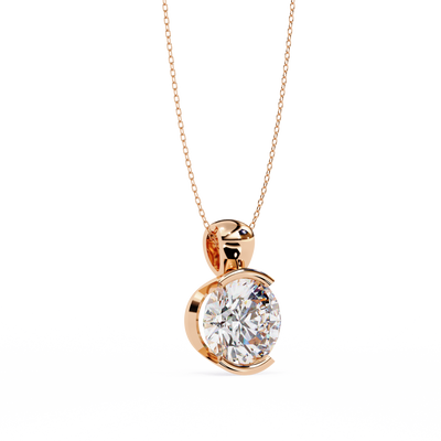 Refined Radiance Contemporary Lab Diamond Necklace Designs