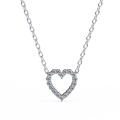 Sleek Sophistication Lab Diamond Pendants for the Style Conscious