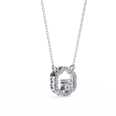 Classic & Sustainable Elegant Lab Created Diamond Pendants for Women