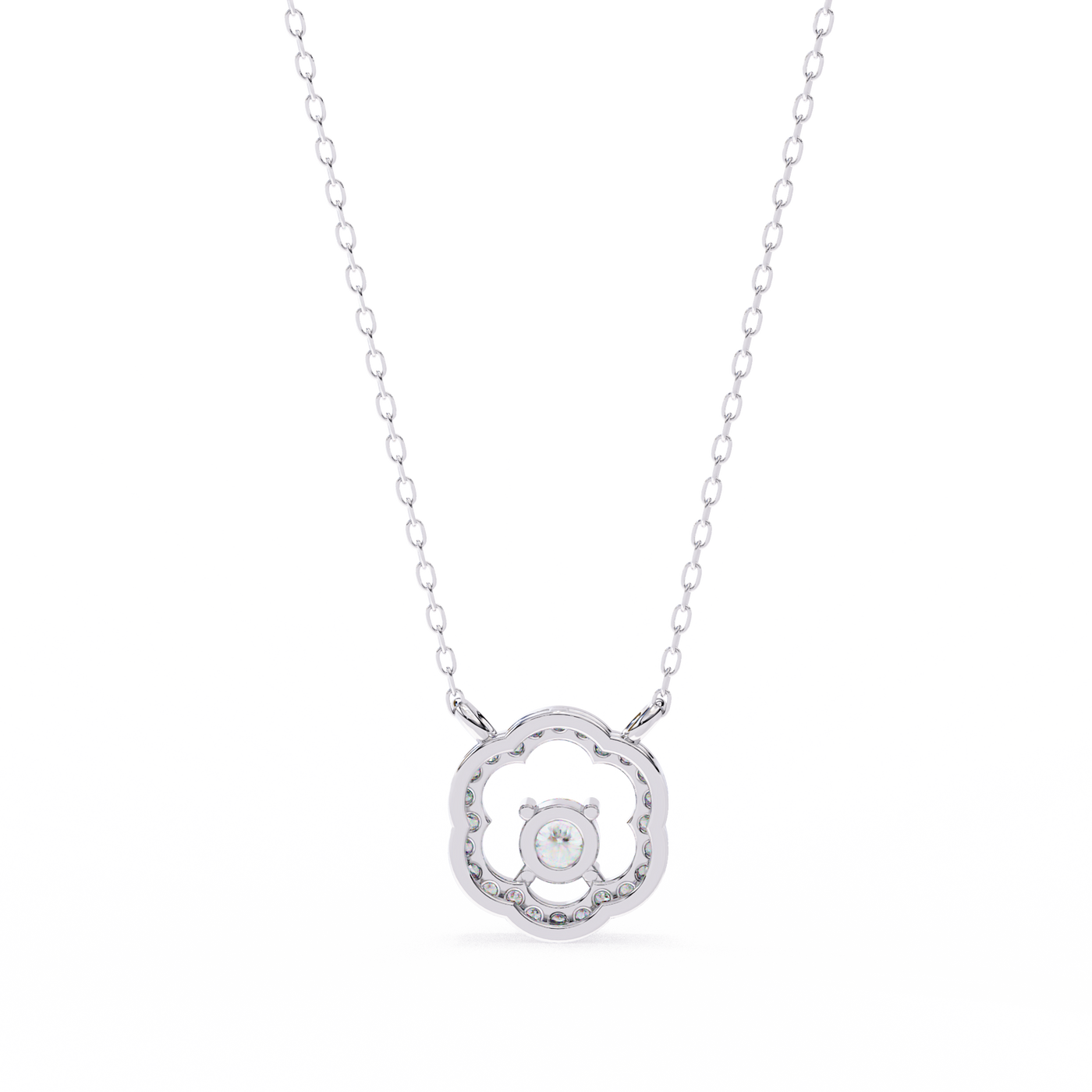 Classic & Sustainable Elegant Lab Created Diamond Pendants for Women
