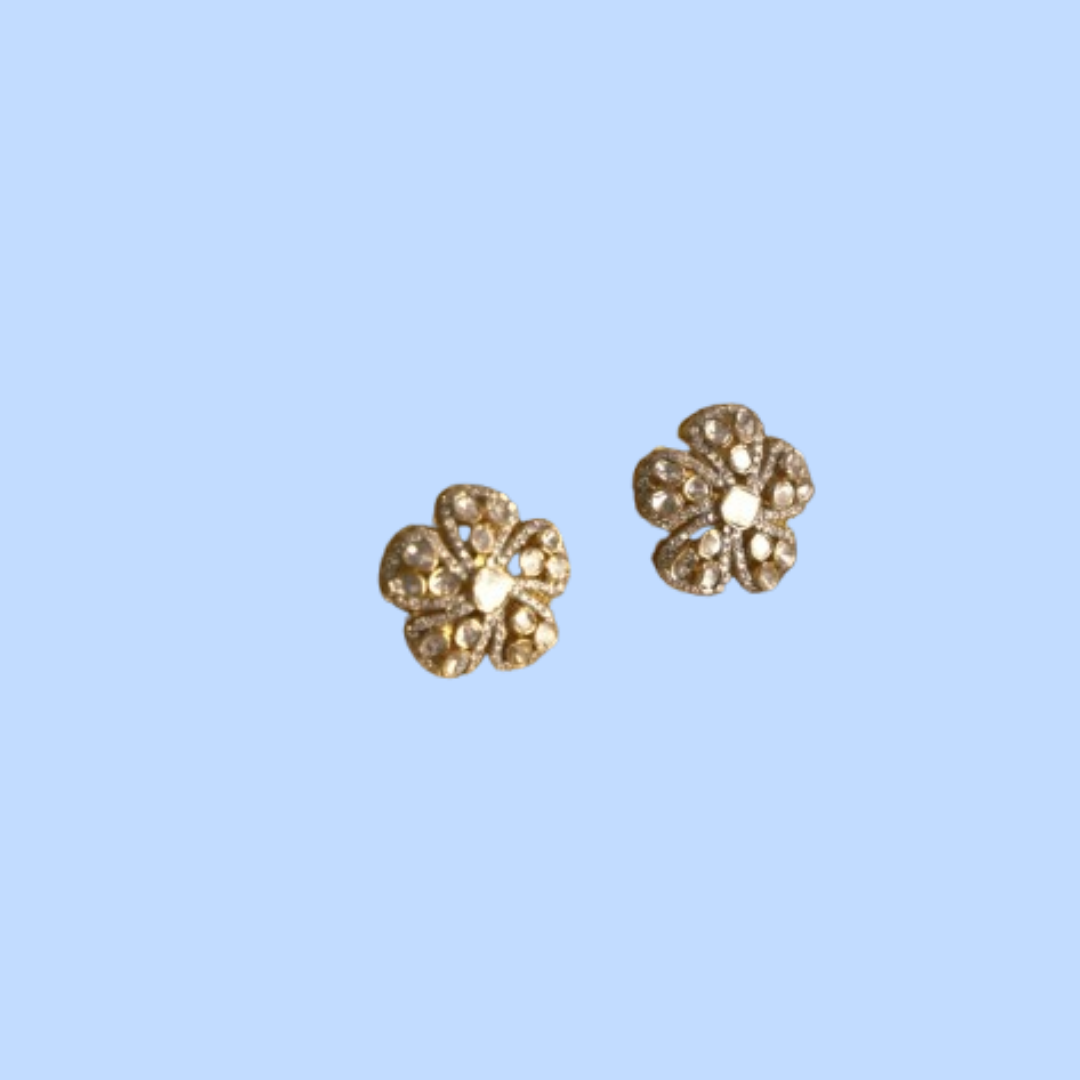 Polki Petals Floral Appearance Earring