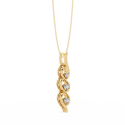 Exclusive Limited Edition Lab Created Diamond Necklace for Women Luxurious & Ethical
