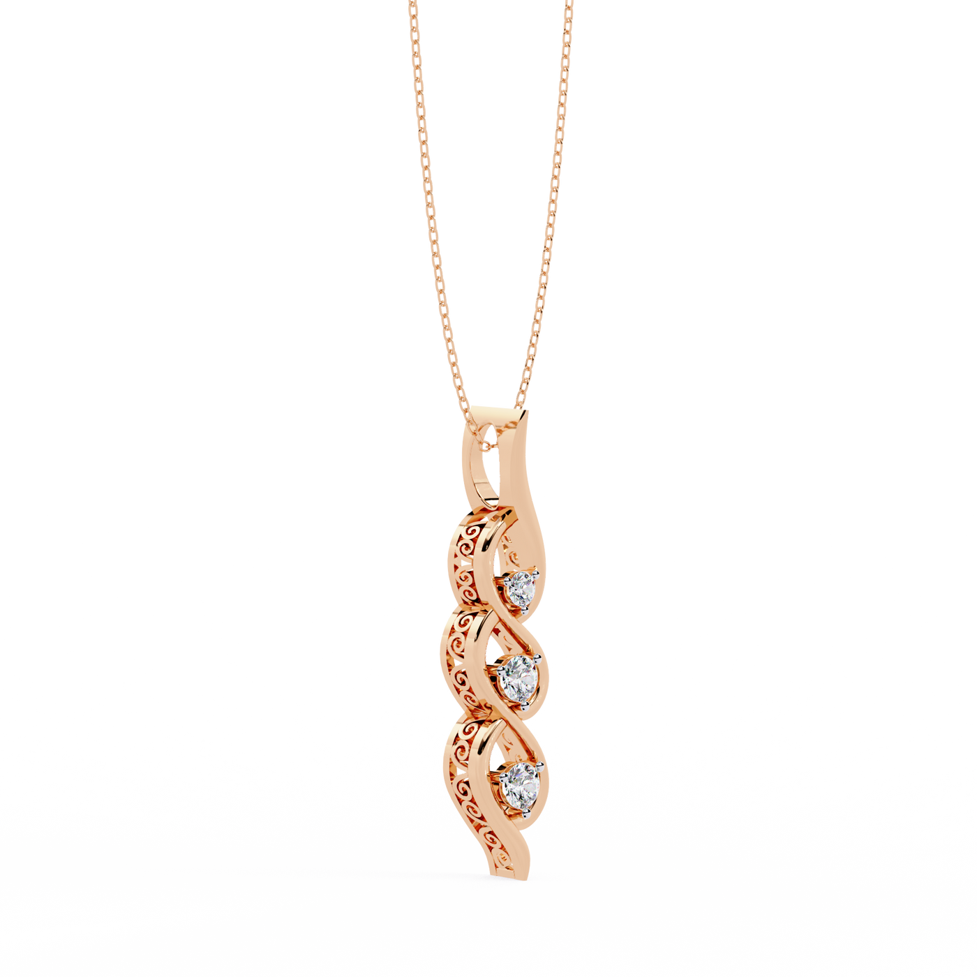 Exclusive Limited Edition Lab Created Diamond Necklace for Women Luxurious & Ethical