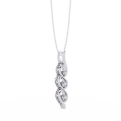 Exclusive Limited Edition Lab Created Diamond Necklace for Women Luxurious & Ethical