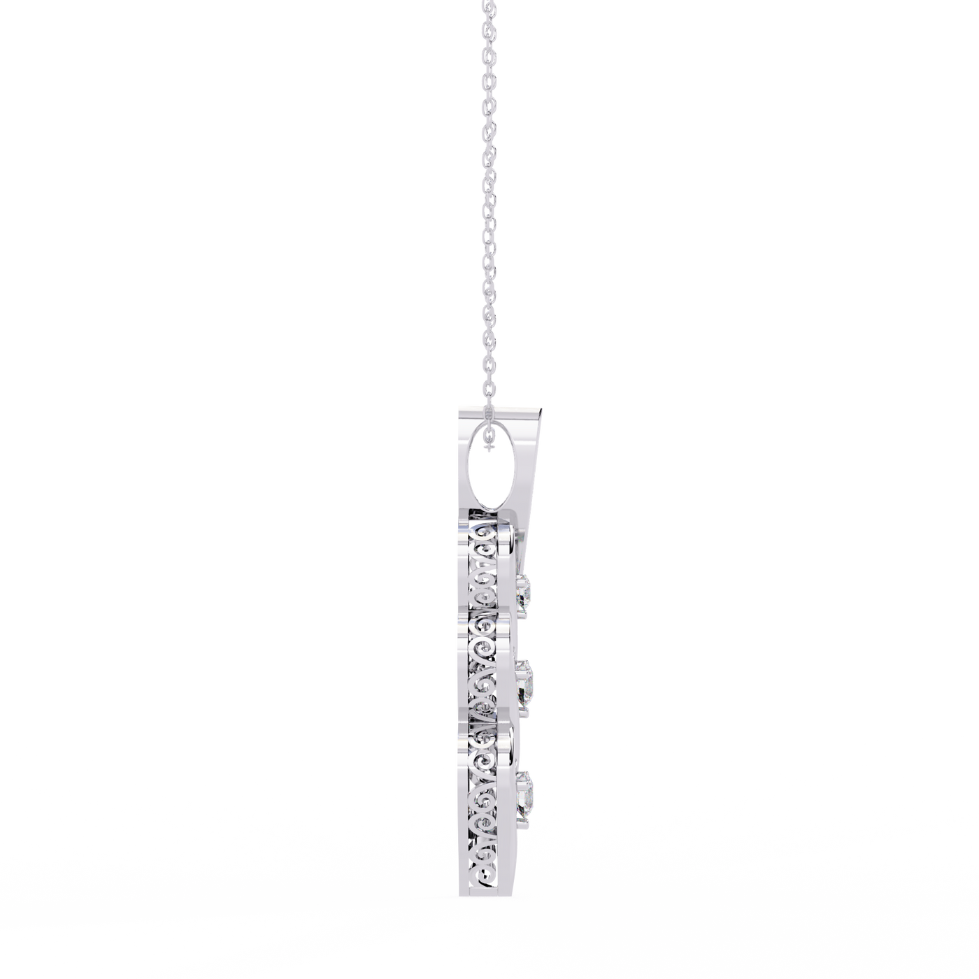 Exclusive Limited Edition Lab Created Diamond Necklace for Women Luxurious & Ethical