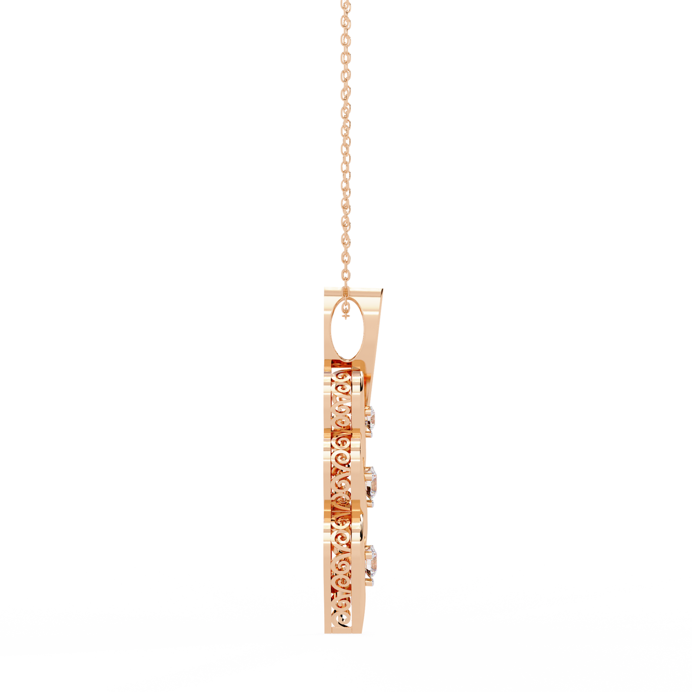 Exclusive Limited Edition Lab Created Diamond Necklace for Women Luxurious & Ethical