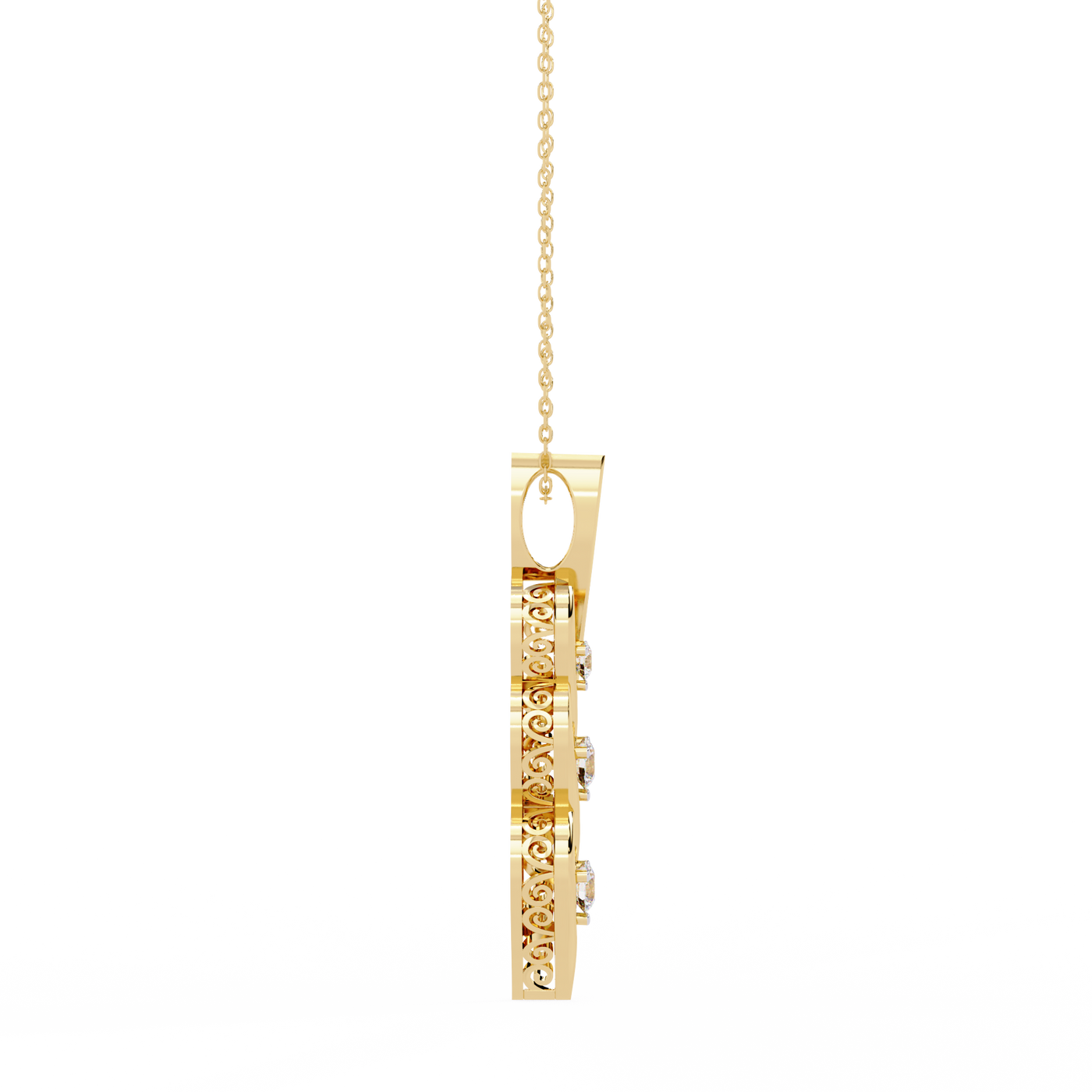 Exclusive Limited Edition Lab Created Diamond Necklace for Women Luxurious & Ethical