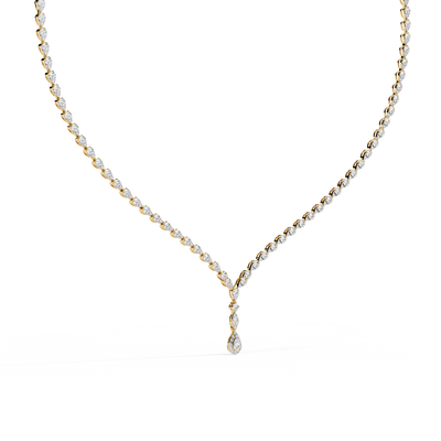 Dainty Lab Grown Diamond Necklace Elegant & Budget Friendly Gift