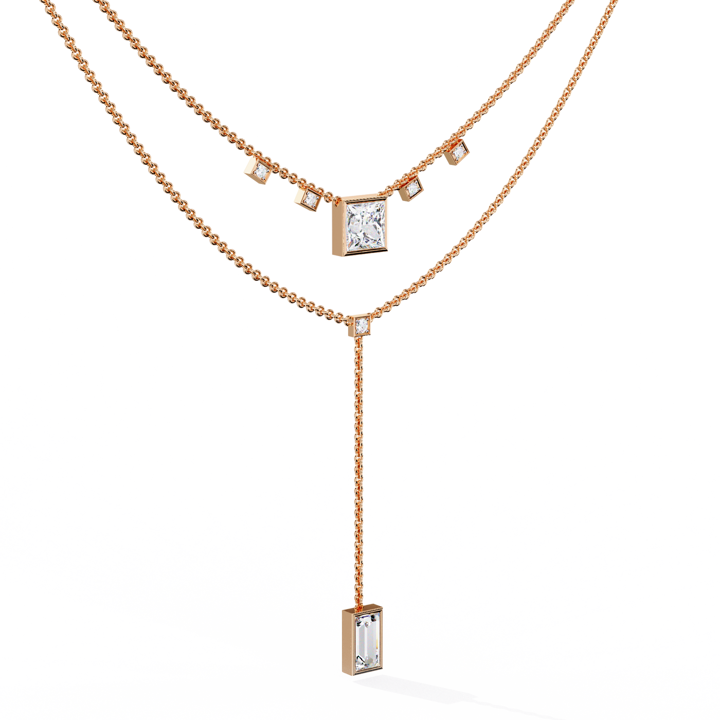 Best Selling Lab Diamond Necklace Anniversary Gift