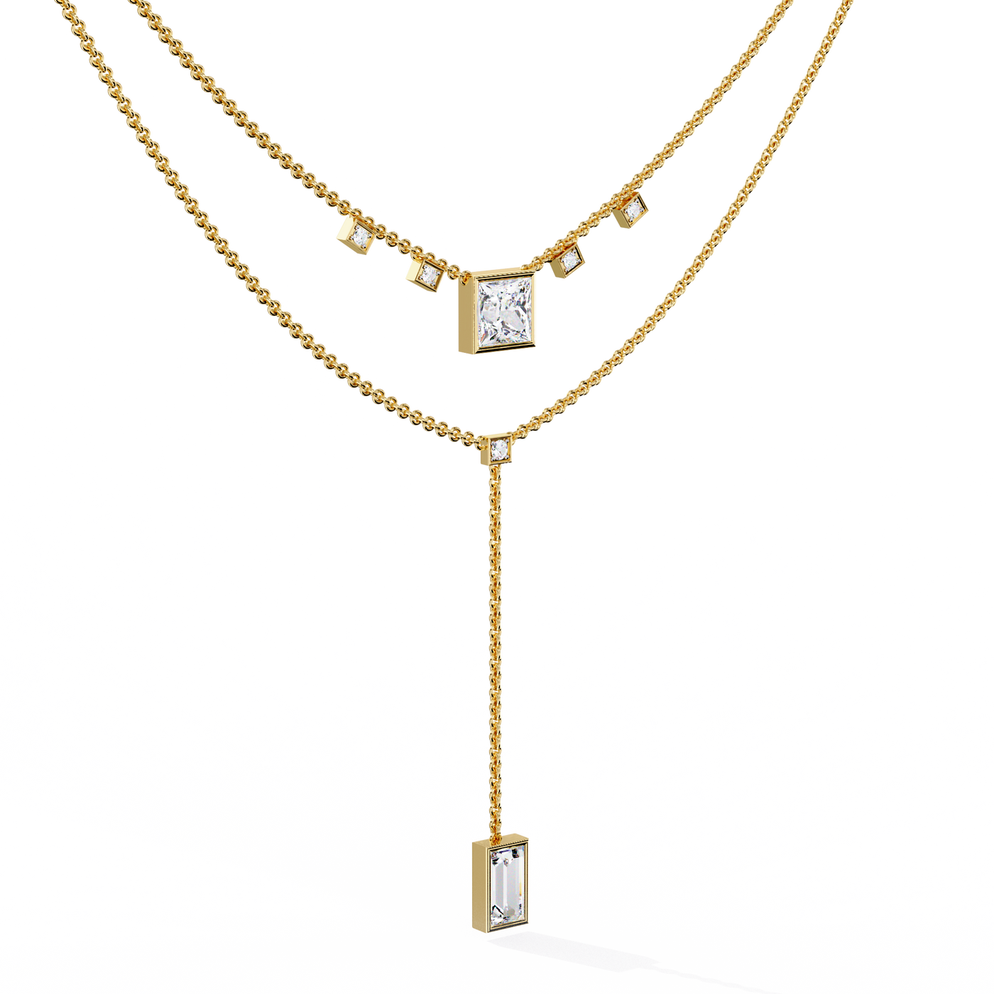 Best Selling Lab Diamond Necklace Anniversary Gift