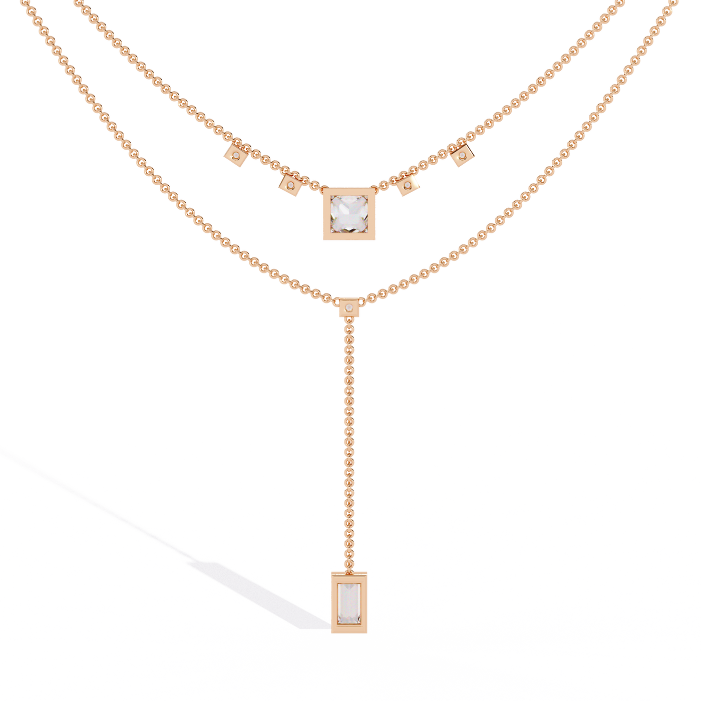 Best Selling Lab Diamond Necklace Anniversary Gift