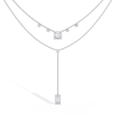 Best Selling Lab Diamond Necklace Anniversary Gift