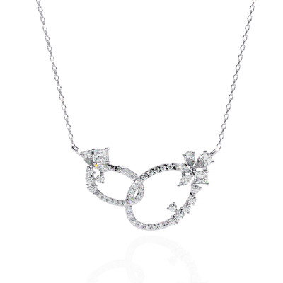 Luxury Lab Diamond Necklace for Wife Unforgettable Anniversary Gift