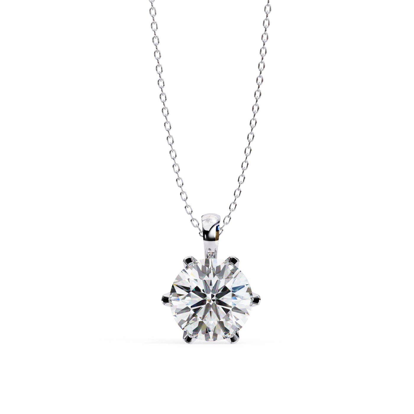 Modern Heirlooms Lab Created Diamond Halo Pendant Collection