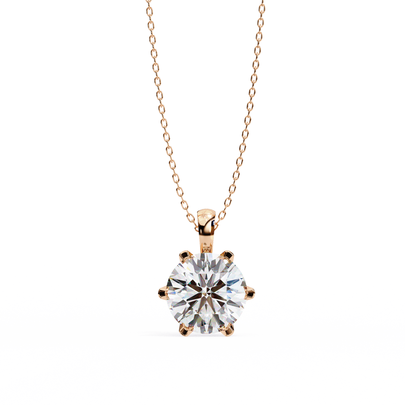 Modern Heirlooms Lab Created Diamond Halo Pendant Collection