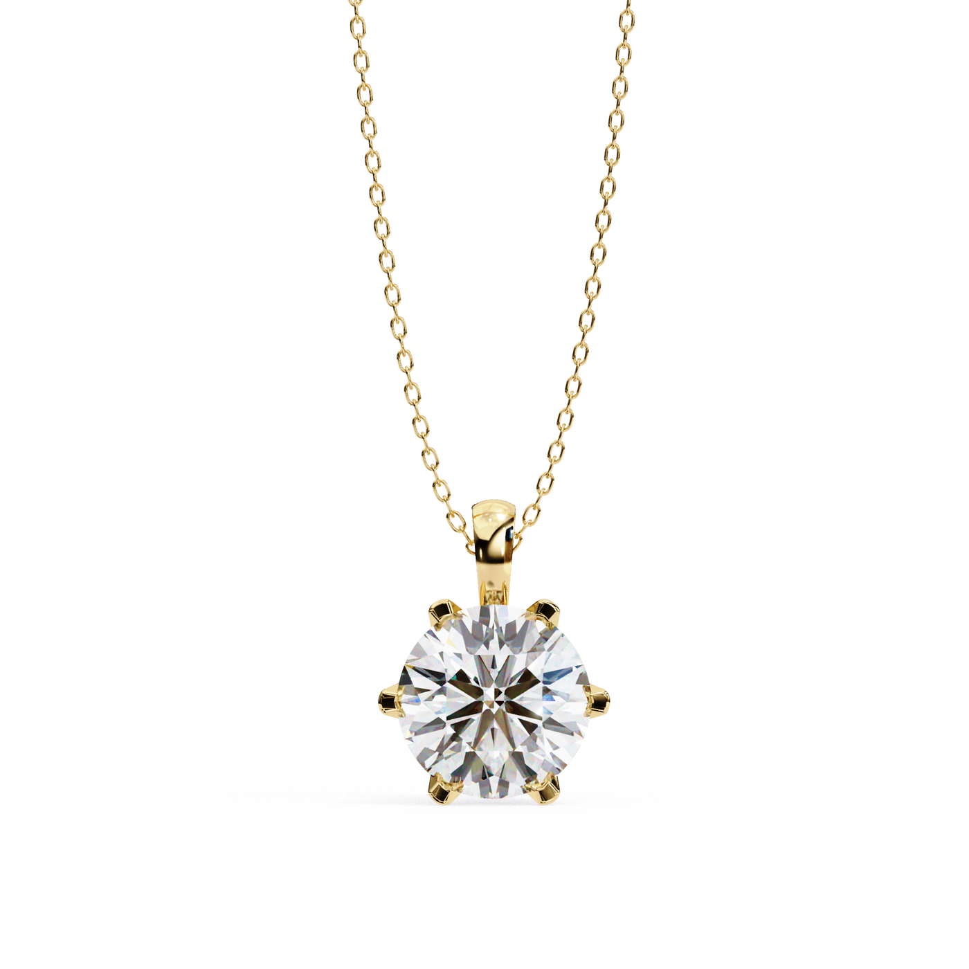 Modern Heirlooms Lab Created Diamond Halo Pendant Collection