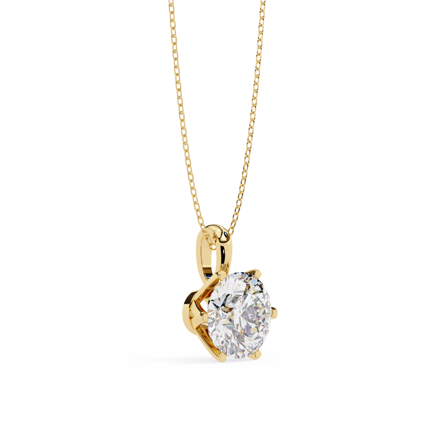Modern Heirlooms Lab Created Diamond Halo Pendant Collection
