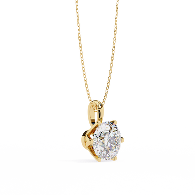 Modern Heirlooms Lab Created Diamond Halo Pendant Collection