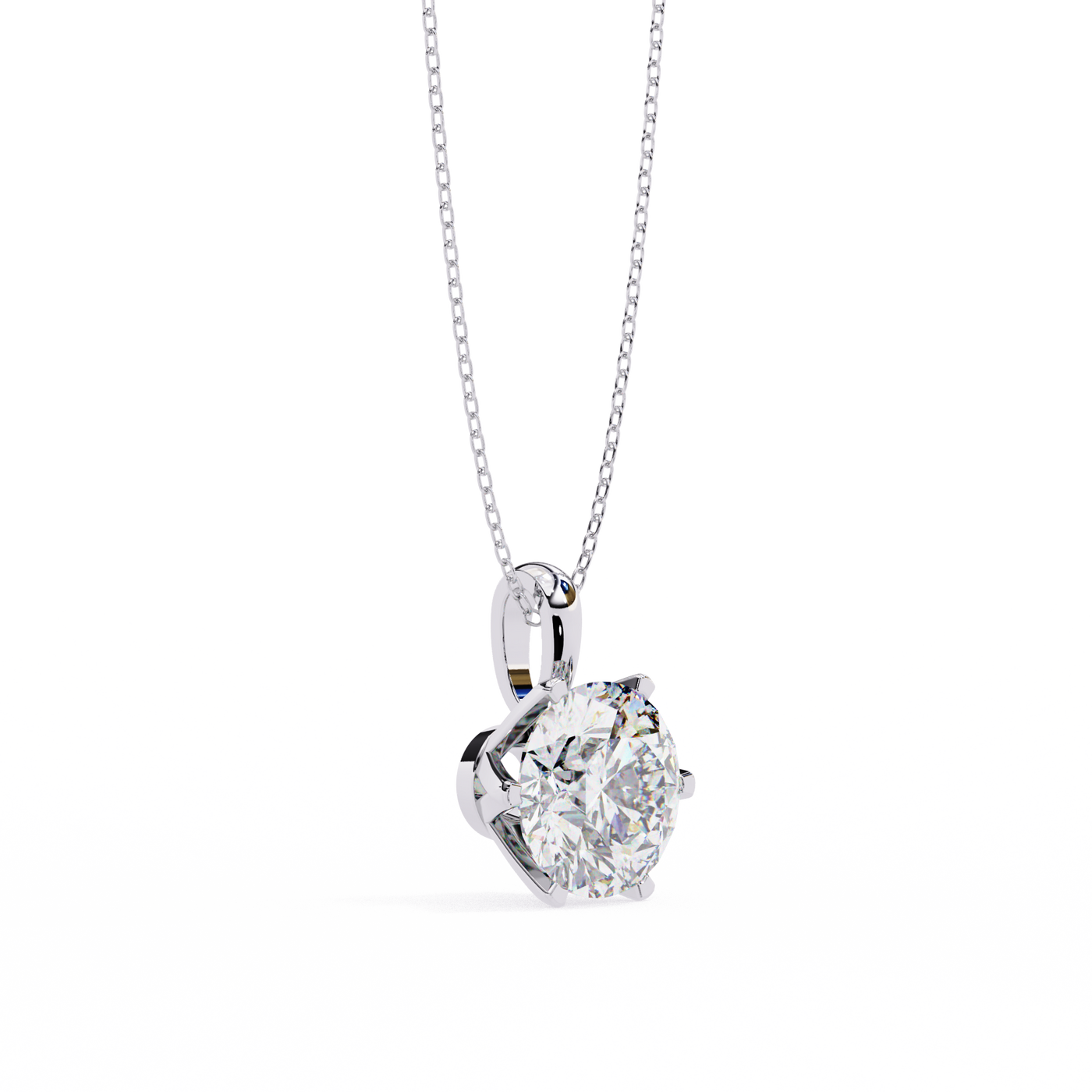 Modern Heirlooms Lab Created Diamond Halo Pendant Collection