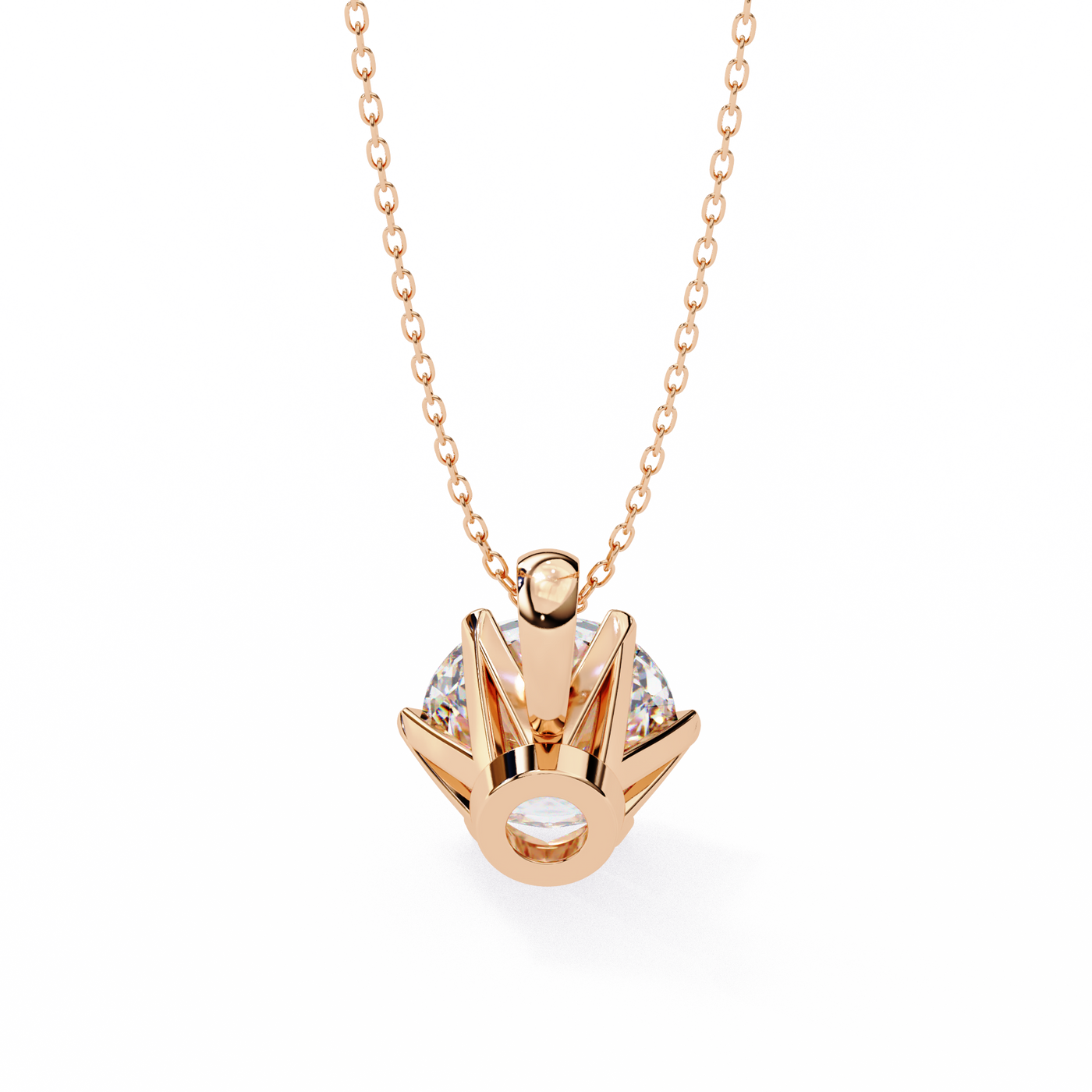 Modern Heirlooms Lab Created Diamond Halo Pendant Collection