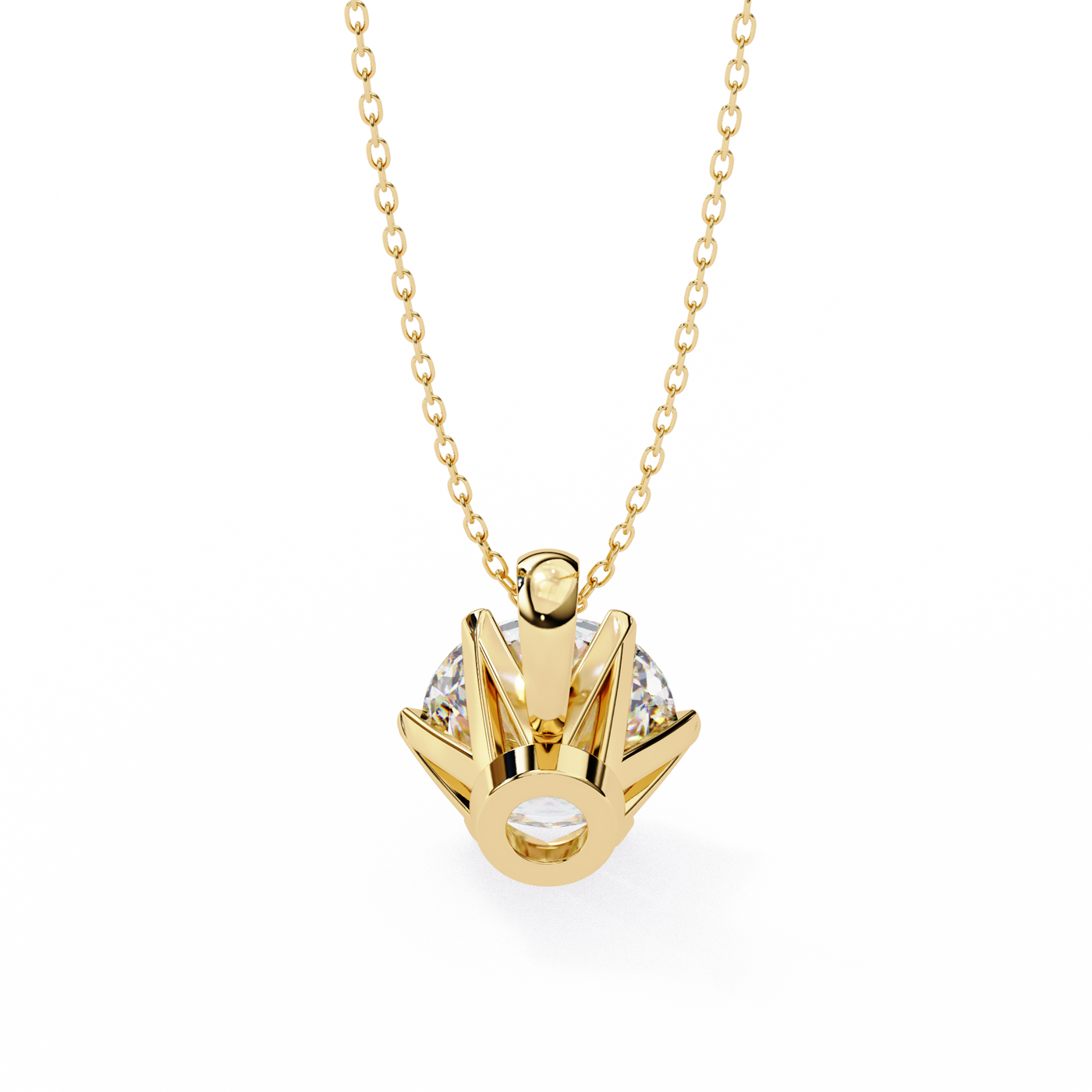 Modern Heirlooms Lab Created Diamond Halo Pendant Collection