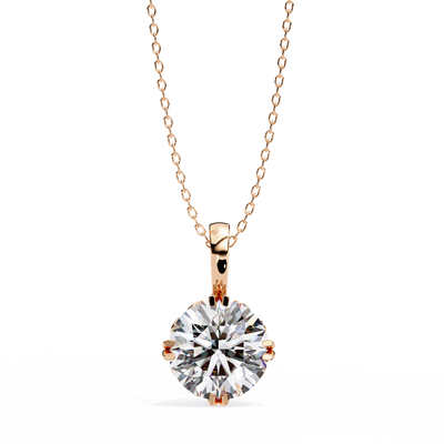 Clean Lines, Bright Shine Modern Lab Diamond Pendant Collection