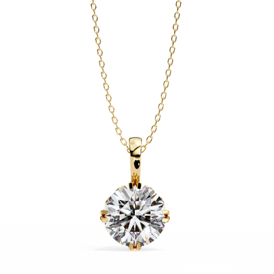 Clean Lines, Bright Shine Modern Lab Diamond Pendant Collection