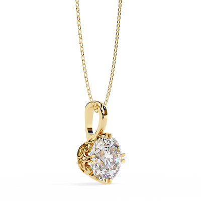 Clean Lines, Bright Shine Modern Lab Diamond Pendant Collection