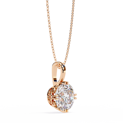 Clean Lines, Bright Shine Modern Lab Diamond Pendant Collection