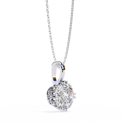 Clean Lines, Bright Shine Modern Lab Diamond Pendant Collection