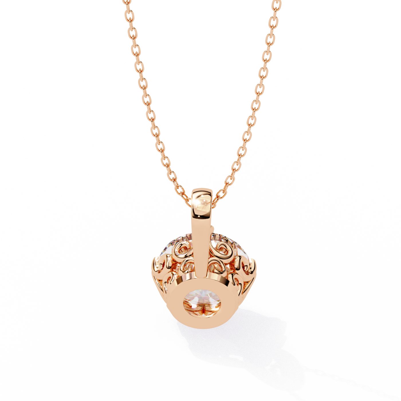 Clean Lines, Bright Shine Modern Lab Diamond Pendant Collection
