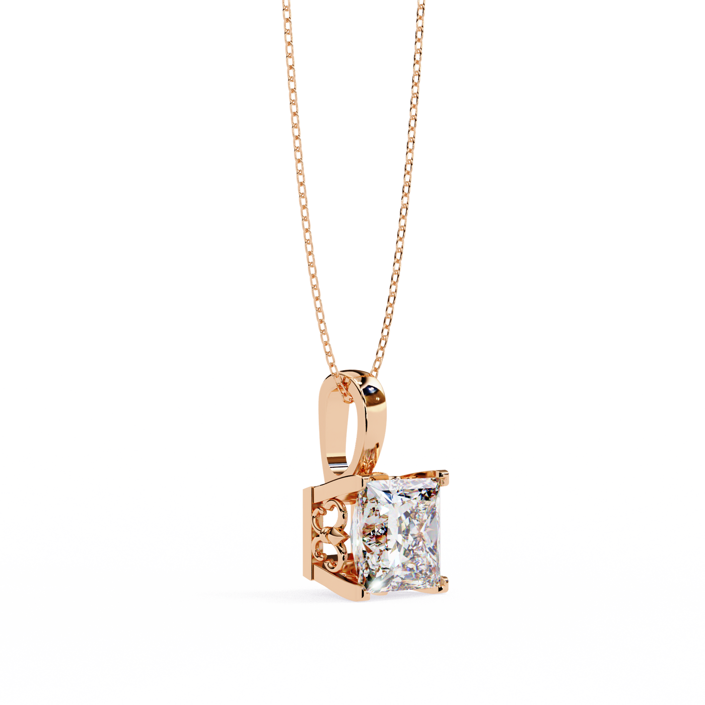 Brilliance Amplified Stunning Lab Grown Diamond Halo Pendants