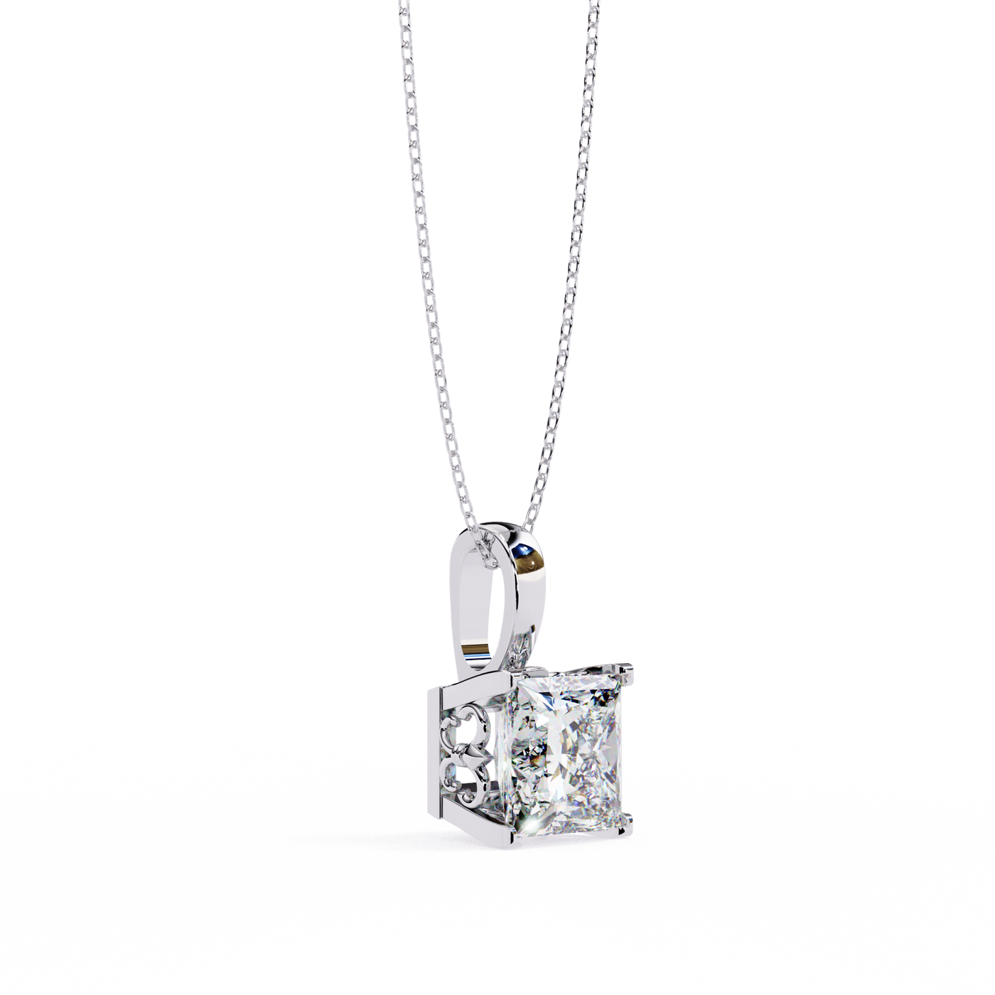 Brilliance Amplified Stunning Lab Grown Diamond Halo Pendants