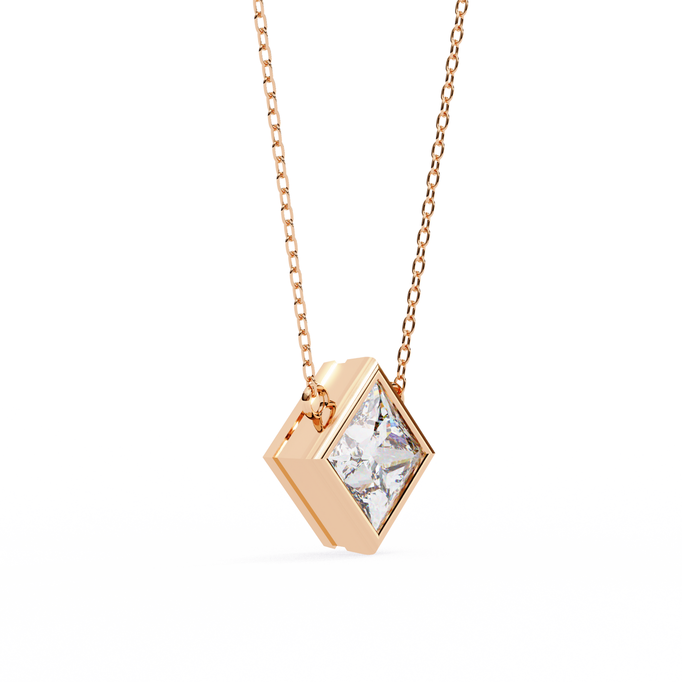 A Cut Above Lab Grown Diamond Pendants with Supreme Sparkle