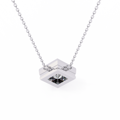 A Cut Above Lab Grown Diamond Pendants with Supreme Sparkle