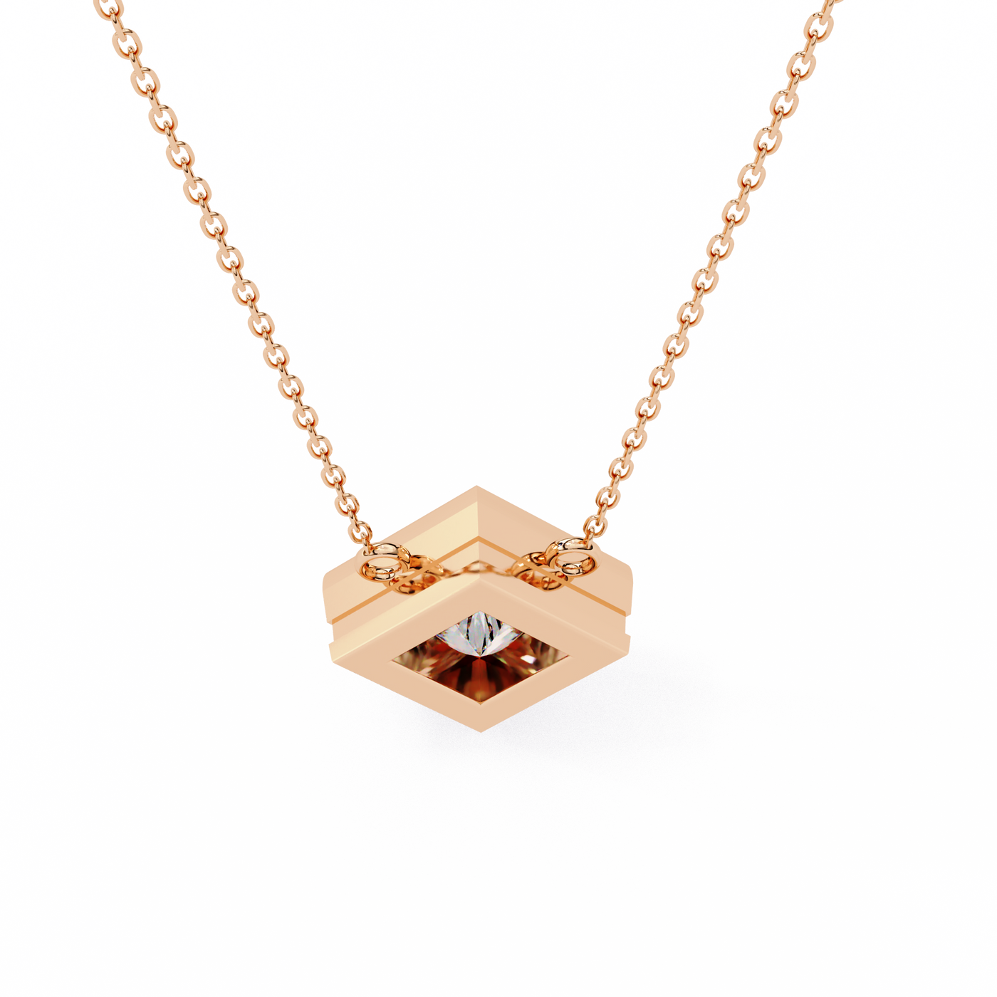 A Cut Above Lab Grown Diamond Pendants with Supreme Sparkle