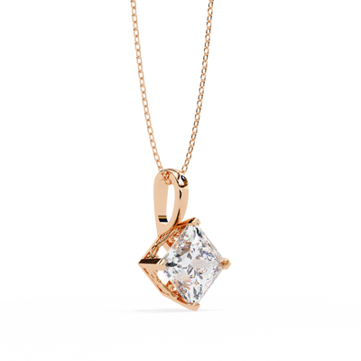 Conscious Glamour Ethical Lab Diamond Halo Necklaces That Sparkle Guilt Free