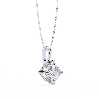 Conscious Glamour Ethical Lab Diamond Halo Necklaces That Sparkle Guilt Free