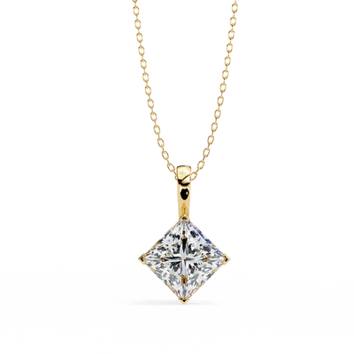 Conscious Glamour Ethical Lab Diamond Halo Necklaces That Sparkle Guilt Free