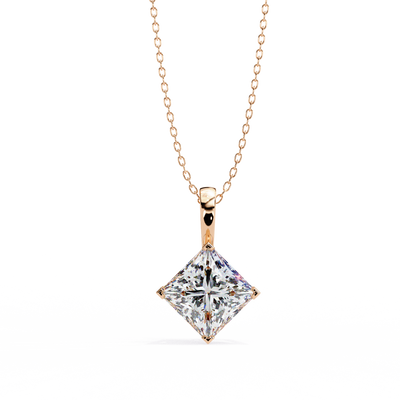 Conscious Glamour Ethical Lab Diamond Halo Necklaces That Sparkle Guilt Free