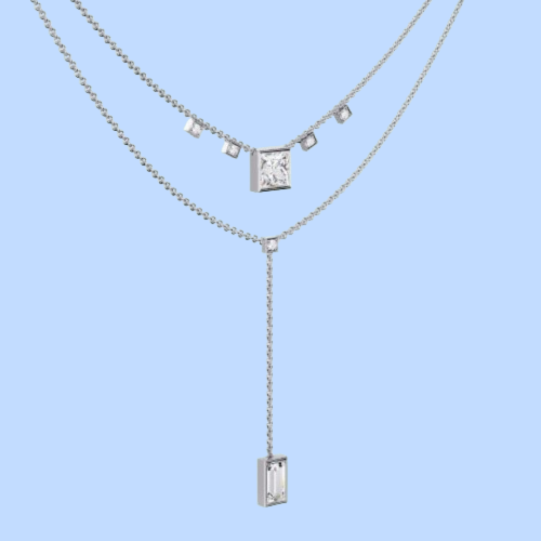 Best Selling Lab Diamond Necklace Anniversary Gift