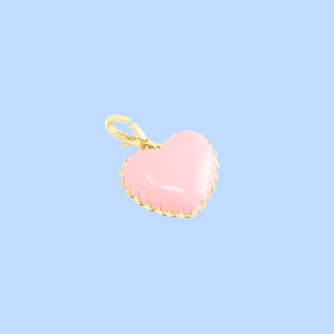 Victorian Heart Charm