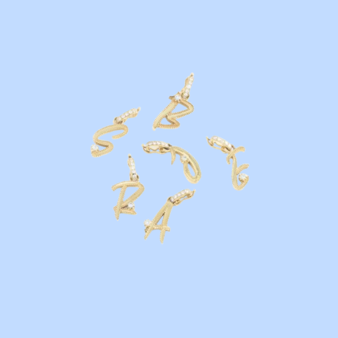 Mini Initial Charm