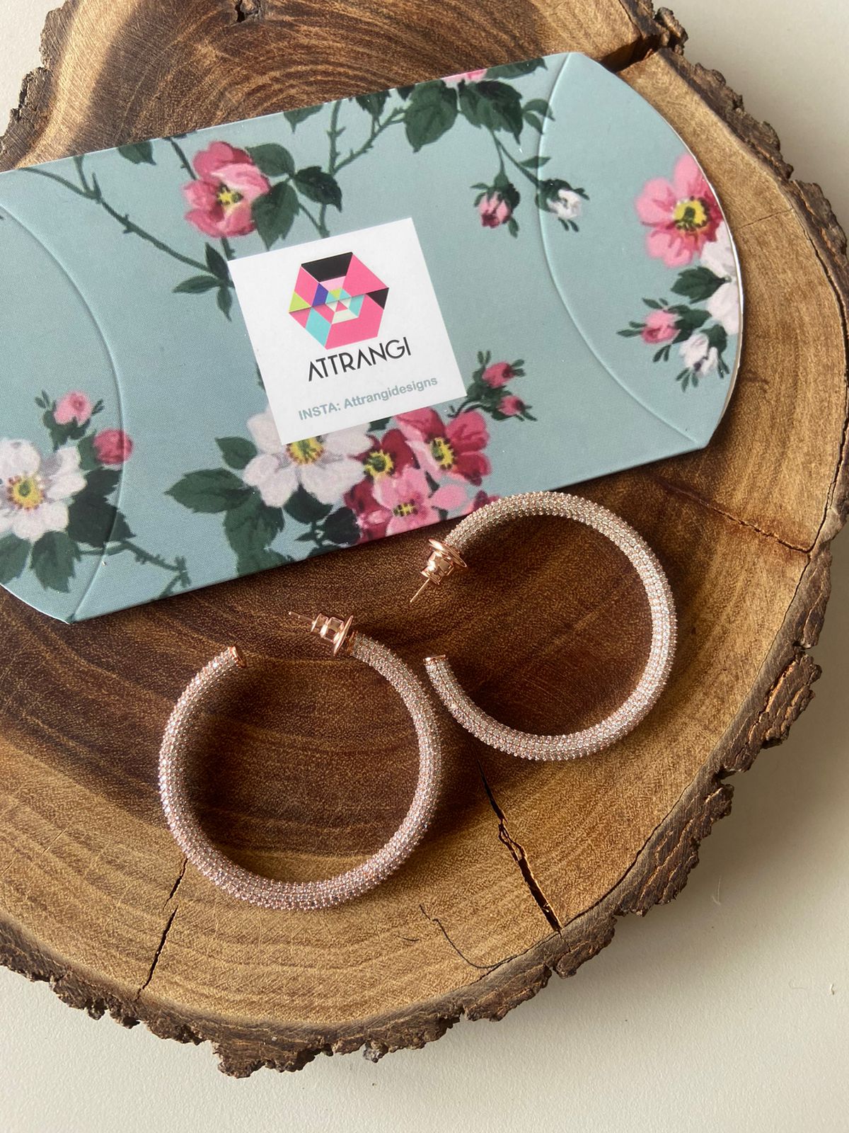 Thick Rich Big Diamond All Over Hoops